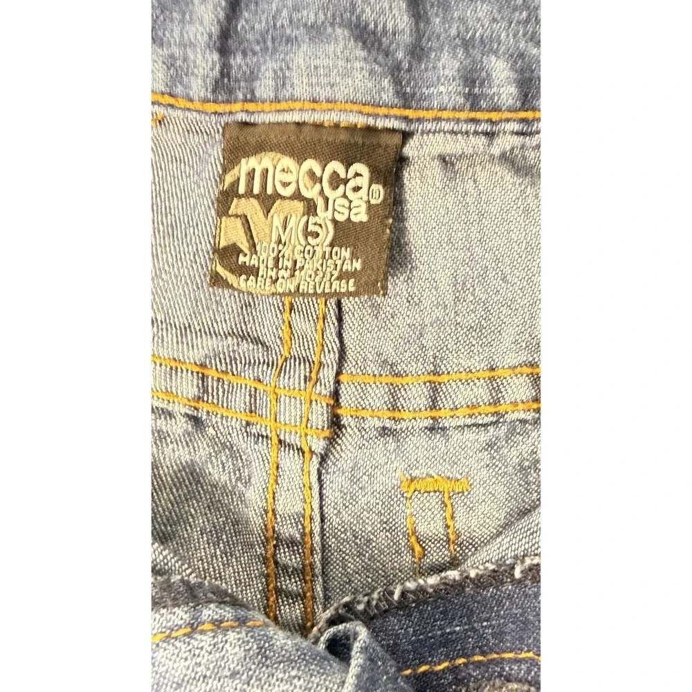 Vintage Mecca USA Boys BlueJean Shorts M5 Waist 24